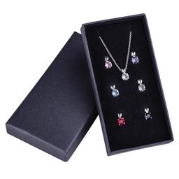 Sada řetízku a 7 přívěsků Swarovski Crystal