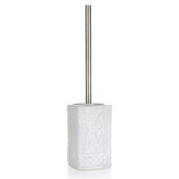 Perie WC ceramică albă