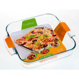 Skleněný pekáč 2,2 l hranatý