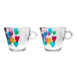 Sada kávových hrnků LOVE RAINBOW 280 ml 2 ks