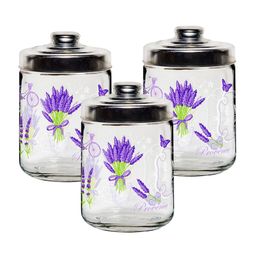 Sada dóz LAVANDE  800 ml 3 ks