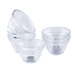 Sada skleněných misek na zmrzlinu ICE DOTS 6 ks
