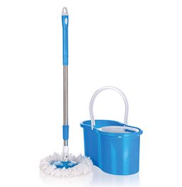 Mop rotativ SPINNER albastru, cu rezervă