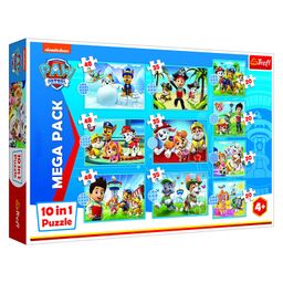 Puzzle LABKOVÁ PATROLA Spoľahlivý tím 10 v 1