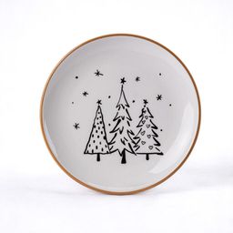 Keramický talíř STROMKY 20 cm