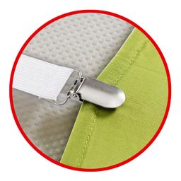 Napinacze do prześcieradła extra długie, 4 szt.