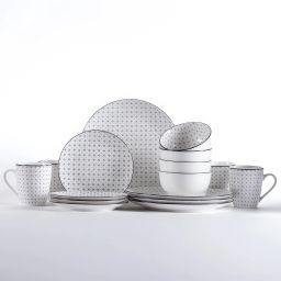 Porcelánová jídelní souprava LISBON 16 ks