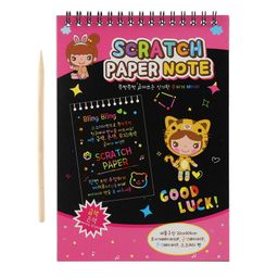 Vyškrabovací notes barevný 10 listů