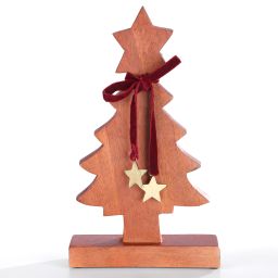 Dřevěná dekorace STROMEK assort 32 cm