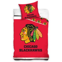 Bavlnené posteľné obliečky NHL Chicago Blackhawks