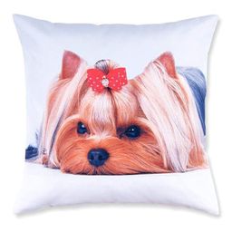 Dekoracyjna poszewka na poduszkę Yorkshire terrier