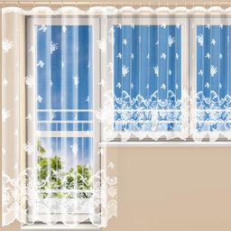 Gotowa firana żakardowa AURÉLIE - komplet na balkon