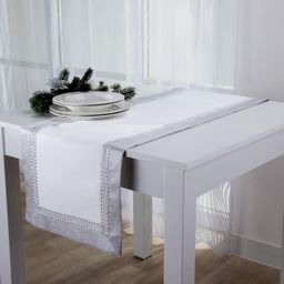 Vánoční ubrus běhoun s kamínky 40 x 160 cm