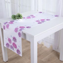 Behúň na stôl KVET CESNAKU potlač 40 x 160 cm