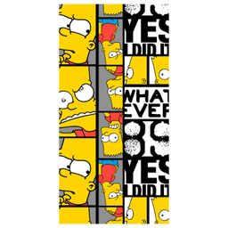 Dětská osuška Bart THE SIMPSONS 70 x 140 cm