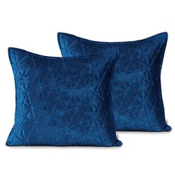 Pernuţă LAILA albastru regal 45 x 45 cm, set 2 buc