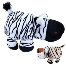 Převlékací plyšák ZEBRA / TYGR