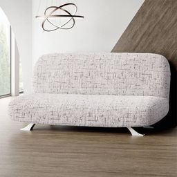 dvojkřeslo s dřevěnými rukojeťmi (š. 80 -140 cm)