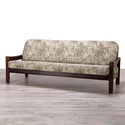 trojkřeslo s dřevěnými rukojeťmi (š. 150 - 200 cm)