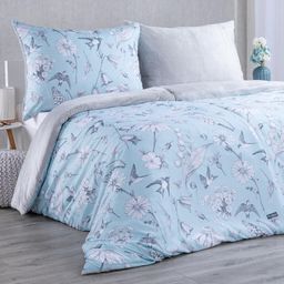 Ložní povlečení Dual Feel  RONDINI modré