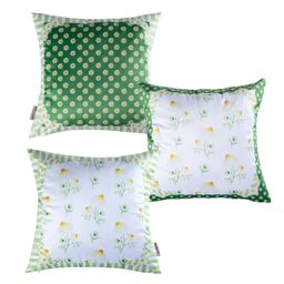 Súprava 3 ks obliečok na vankúšiky DAISY 45 x 45 cm