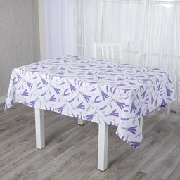 Ubrus s potiskem LEVANDULE 140 x 180 cm