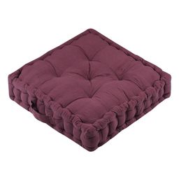 Poduszka do siedzenia na podłodze COLINE fioletowa