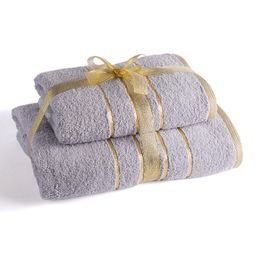 Set de prosop și prosop de baie din frotir LA PREȚ REDUS de 59,99 Lei
