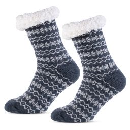 Ponožky na spaní HYGGE antracit