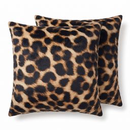 Sada 2 ks povlaků na polštářky LEOPARD GLAMOUR 45 x 45 cm