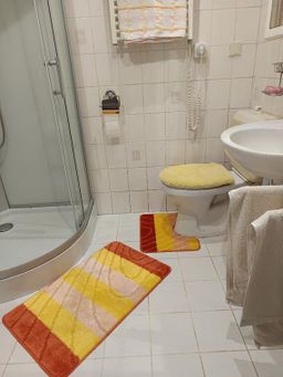 Předložka do koupelny oranžová, sada 2 ks - galerie #6