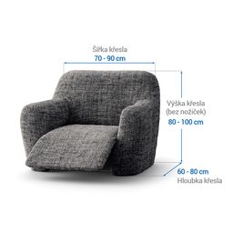 relaxační křeslo (š. 70 - 90 cm) - galerie #3