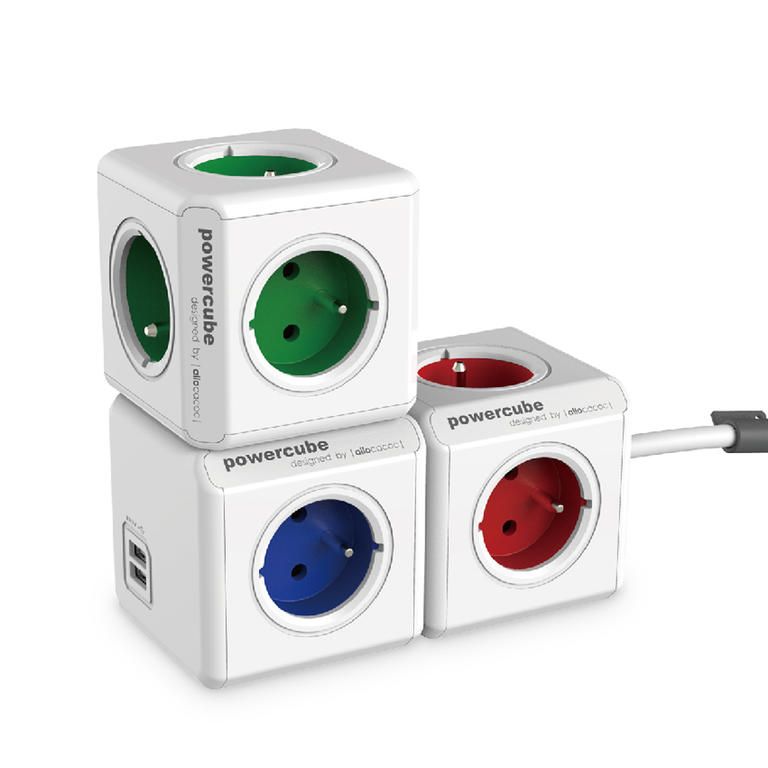 Rozbočovač PowerCube Original USB modrý - galéria #2