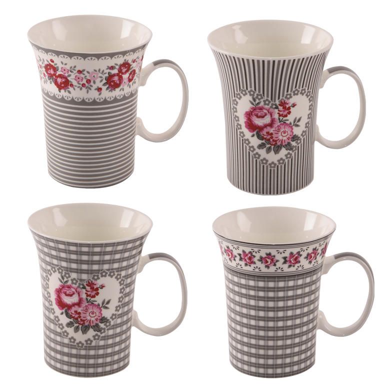 Porcelánové hrnečky 4 ks - galerie #1