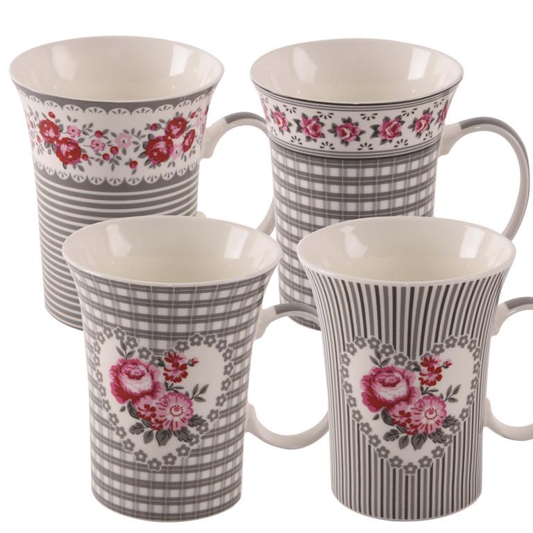 Porcelánové hrnečky 4 ks - galerie #6