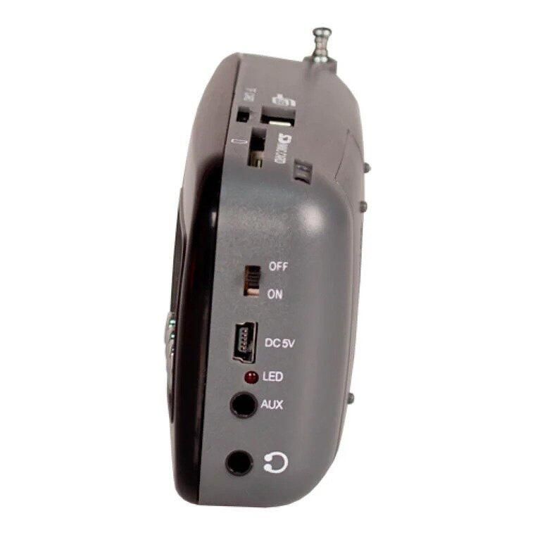 Přenosné radio s USB Orava RP-130 B černé - galerie #2