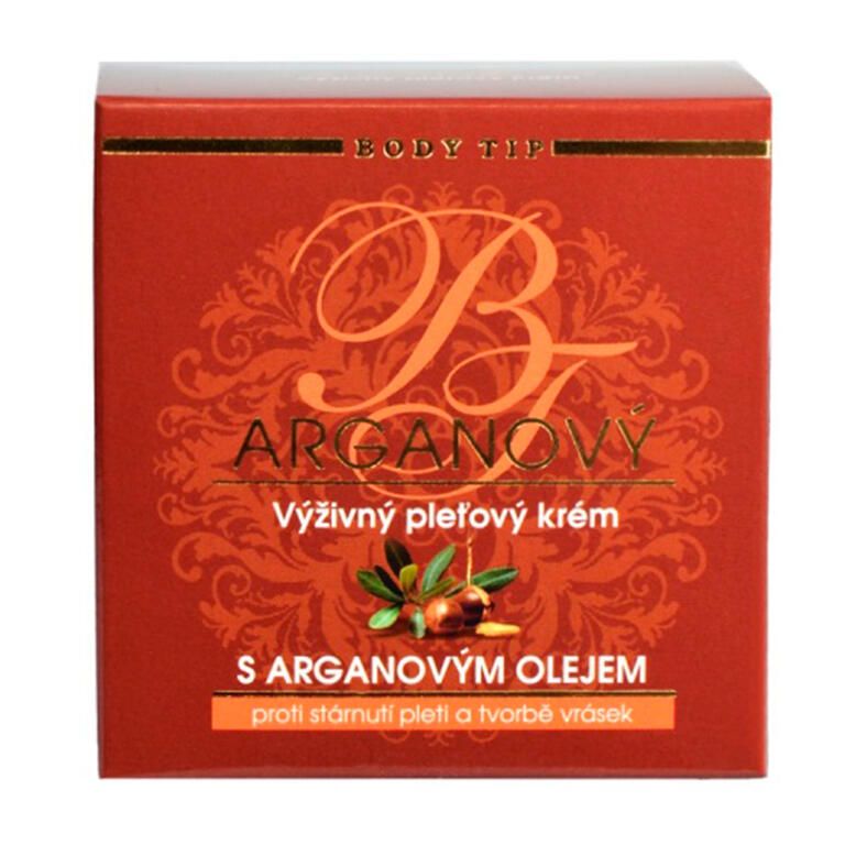 Výživný pleťový krém s Bio arganovým olejem BODY TIP 50 ml - galerie #2