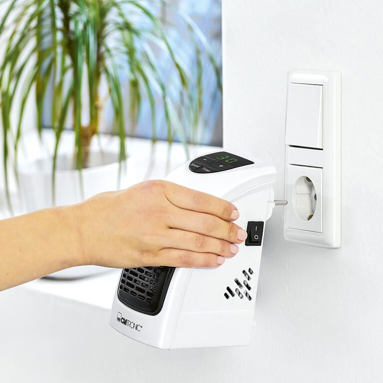 Teplovzdušný ventilátor do zásuvky Clatronic - galerie #1