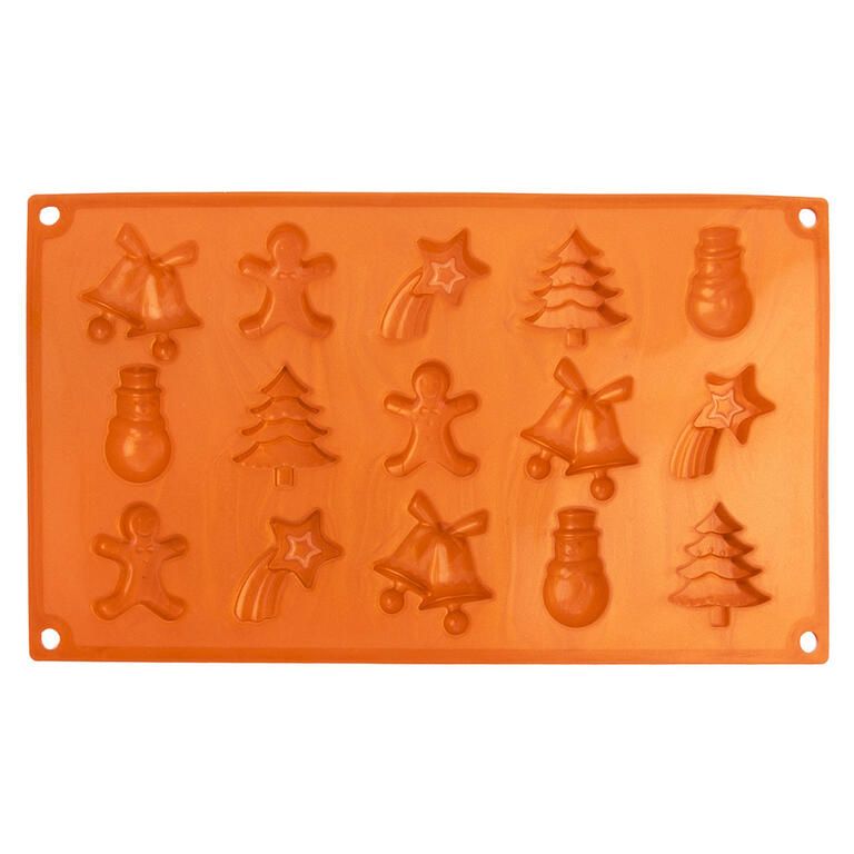 Silikonová forma na čokoládu CHRISTMAS - galerie #1