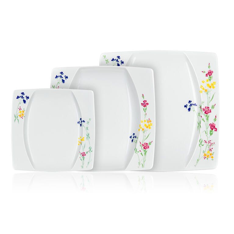 Porcelánová jídelní souprava EYE 18 ks - galerie #2