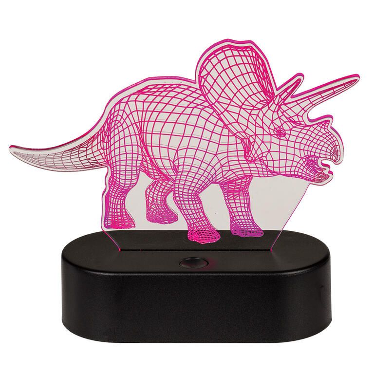 Dětská lampička 3D TRICERATOPS - galerie #4