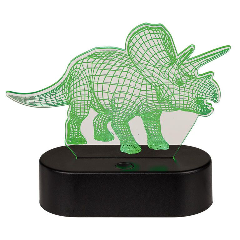 Dětská lampička 3D TRICERATOPS - galerie #6