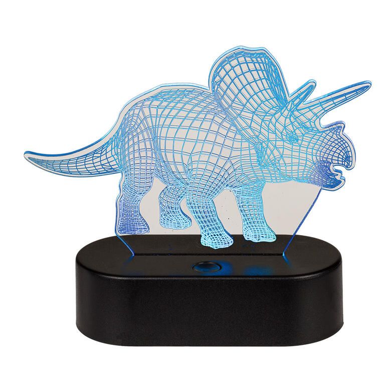 Dětská lampička 3D TRICERATOPS - galerie #7