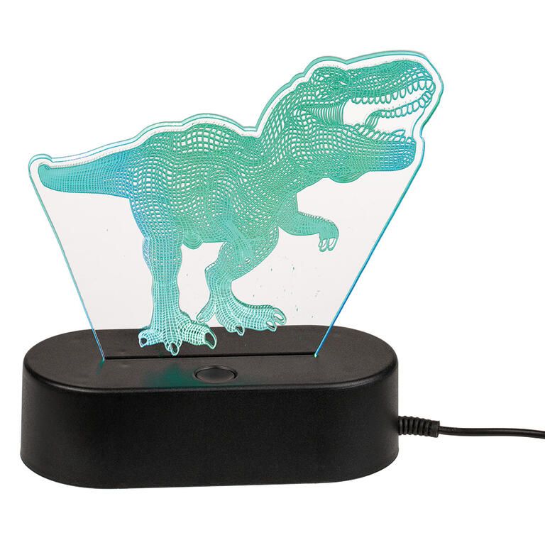 Lampka nocna 3D dla dzieci T-REX - galeria #2