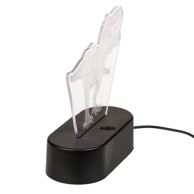 Lampka nocna 3D dla dzieci T-REX - galeria #1