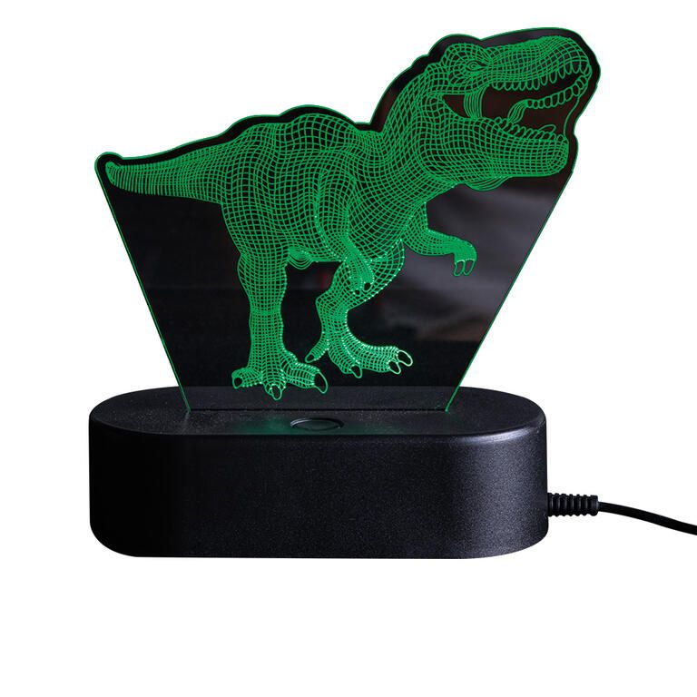 Lampka nocna 3D dla dzieci T-REX - galeria #6