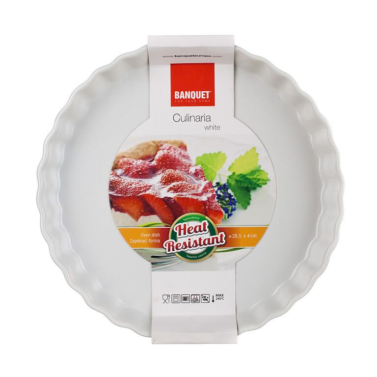 Forma na koláč CULINARIA White 28,5 cm - galerie #2