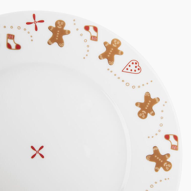 Porcelánový dezertní talíř PERNÍČEK 20 cm - galerie #2
