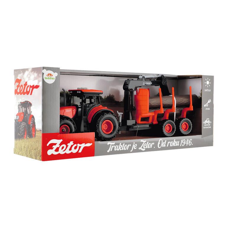 Traktor ZETOR z kołem zamachowym ze światłem i dźwiękiem - galeria #2