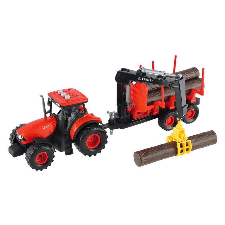 Traktor ZETOR z kołem zamachowym ze światłem i dźwiękiem - galeria #1